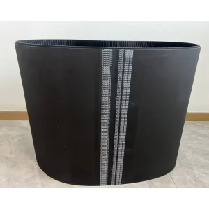 Tensile Resistant HTD5M Rubber Timing Belt Continuous Running