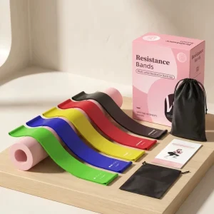 Thermoplastic Elastomer Medium Resistance Adjustable Resistance Band Training Yoga Dance Strap Fitness Exercise