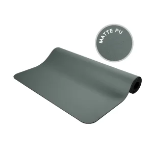Thick Extra-Long Non-Slip PU and Natural Rubber Yoga Mat for Gym and Fitness