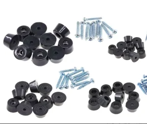 Thick Wear-Resistant Rubber Furniture Foot Pad 23x18x16mm