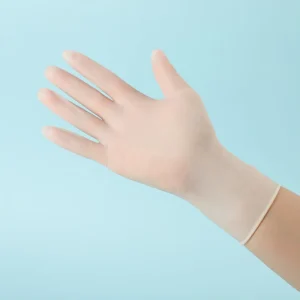 Thickened Natural Rubber Examination Gloves Tear Resistant Disposable Protective Exam Gloves
