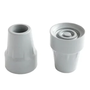 Thickened Non-Slip Rubber Crutch Foot Pad Wear-Resistant Cane Tip for Stable Walking Support