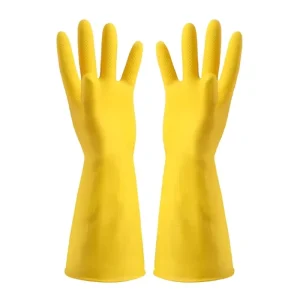 Thickened Rubber Latex Gloves Labor Insurance Work Wear-resistant Cleaning Kitchen Latex Household Gloves