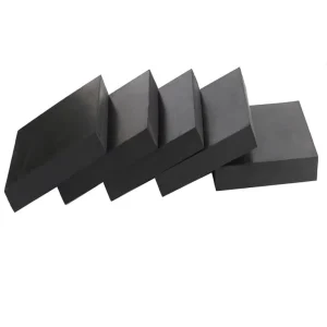 Thickened Rubber Shock absorbing Pads Vibration isolating Buffer Blocks Non slip Wear resistant Industrial Rubber Pads Rubber