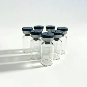 Tight Sealed Clear Glass Vial Different Sizes Cylinder Bottle Anti oxidation Vessel for Lyophilized Raw Powder