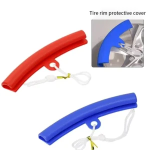 Tire Changer Rim Protector Rubber Guard Cover, Anti-Scratch Hub Sleeve for Car and Motorcycle Tire Removal