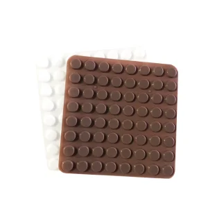 Translucent Hemispherical Silicone Bumpers Anti-Slip Feet for Desk, Chair, and Home Protection