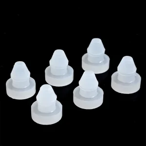 Transparent 4.5mm Rubber Silicone Plug for Hole Protective Rubber Tapered Plug
