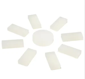 Transparent Adhesive Anti-Vibration Rubber Foot Pads for Chair Legs and Hoverboards