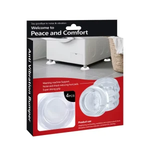 Transparent Anti-Vibration Pads for Washing Machines and Dryers