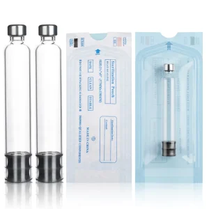 Transparent Borosilicate Glass 3ml Cartridge Bottle for Metal Insulin Pen