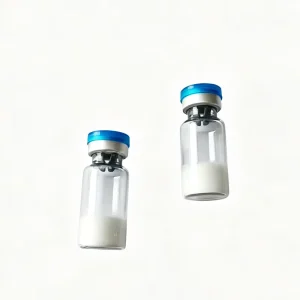 Transparent Cylinder Glass Vial 3ml 5ml Packaging Bottle Rubber Stopper Screw Cap for Peptide and Biochemical Storage