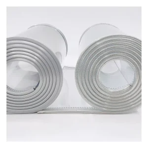 Transparent PVC Magnetic Strip Door Curtains, Thermal Insulated Soundproof