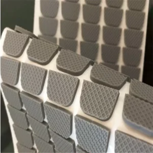 Transparent Self-Adhesive Noise-Dampening Anti-Slip Rubber Feet Pads for Home and Office