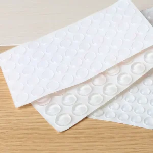 Transparent Silicone Rubber Feet Anti Skid Adhesive Bumper Pads for Cupboard Doors