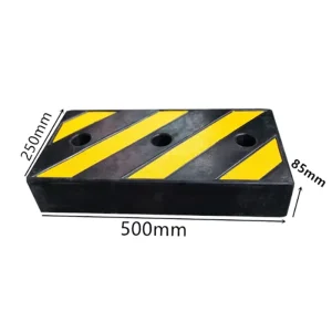 Truck Buffer Block Heavy-Duty Rubber Bumper Anti-Collision Cushion Pad Corner Guard Roadway Dock Edging Bumper