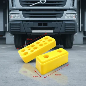 Truck Bumper Rubber Buffer Block Reversing Box Rear Tail Refrigerated Vehicle Rubber Pier Anti Collision Rubber