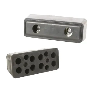 Truck Door Rubber Crash Block Backing Cushion Anti-Collision Buffer