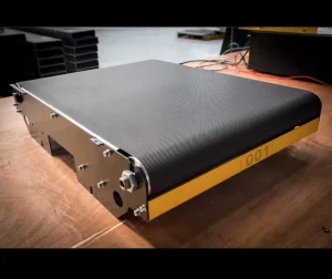 Truelisort Individual Belt Vehicle Sorting Machine Adjustable Speed Rubber Cart for Cross Belt Sorter Retail Warehouse Logistics