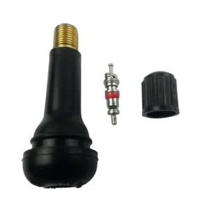 Tubeless Valve Rubber Core TR414 Tubeless Tire Valve Stem Rubber Snap in Tire Valve for Car Auto Motorcycle Wheel Tire