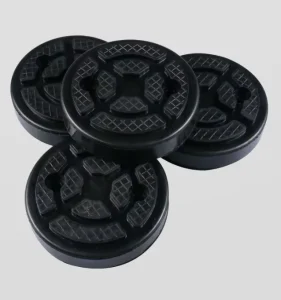 Two-Column Automotive Lifting Machine Round Rubber Pads Trailer Foot Pad