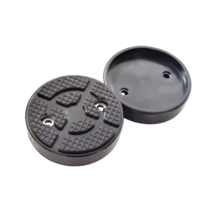 Two-Pillar Lift Rubber Pad with Anti-Skid Grooves for Vehicle Lifts