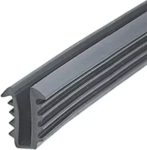 U Channel Glazing Edge Trim EPDM Silicone Rubber Seal Strip for Building Glass Premium Rubber Product
