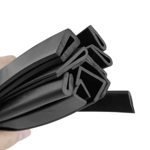 U shaped Edge Protection Strip Black U shaped Epdm Rubber Strip Channel Edge Trim U shaped Rubber Strip
