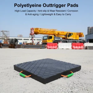 UHMWPE Crane Outrigger Pad for Construction