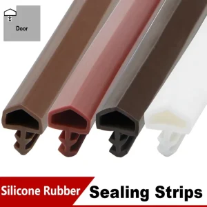 UPVC High Quality Silicone Rubber Door Sealing Strip Extruded Seal Strip Glazing Rubber Seal for Window