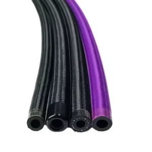 USB Data Cable Protective Sleeve Fiber-Braided Rubber Hose for Ventilation and Cooling
