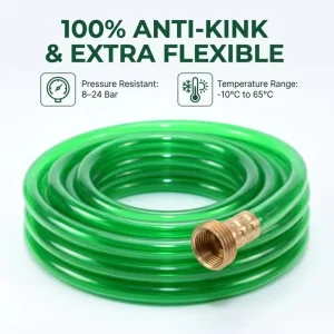 UV-Resistant 30m 50m Roll Layflat Flexible PVC Irrigation Water Hose for Garden and Agricultural Use
