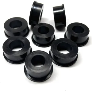 UV Resistant Custom Food Grade EPDM Silicone Rubber Industrial Grommets Heat Resistant Molded Rubber Gasket Cable Sealing