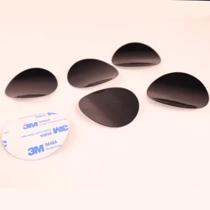 Ultra Thin Smooth Surface Adhesive backed Silicone Rubber Gasket Flat Washer Precision Sealing Soft Shim Pad Food Grade Custom
