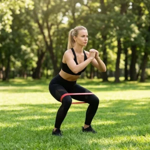 Unisex Pilates Accessories Resistance Band Resistance Bands Exercise Workout Bands for Women and Men Booty Legs