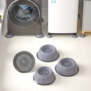 Universal Anti-Vibration Rubber Stabilizer Support Foot Pads for Washing Machine Bases
