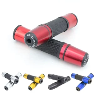 Universal Motorcycle Handlebar Throttle Grips Aluminum Alloy Rubber Waterproof Cylindrical Electric Accessories