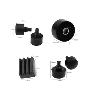 Universal Motorcycle Rubber Buffer 2pcs GY6 Engine Rubber Support Cushion Shock Absorber Block
