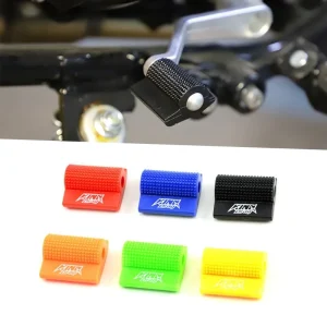 Universal Motorcycle Shift Gear Lever Pedal Rubber Cover Protector Foot Peg Toe Gel