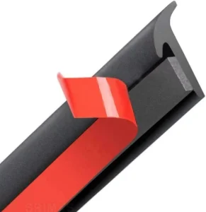 Universal Self-Adhesive Diagonal T-Type EPDM Car Door and Window Edge Gasket Trim Seal Strip