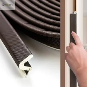 V-Shape Weather Seal Strip for Door Frames and Large Gaps, Soundproofing