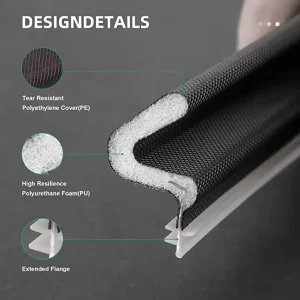 V-Shaped Foam Kerf Door and Window Weatherstrip Seal Strip