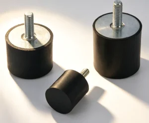 VE Type Shock Absorber ISO 9001 Certified Shock-Absorbing Foot Pad for Air Compressors -40 to 80C