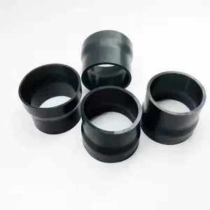 VMQ Black Rubber Sleeve Silicone Protective Sleeve
