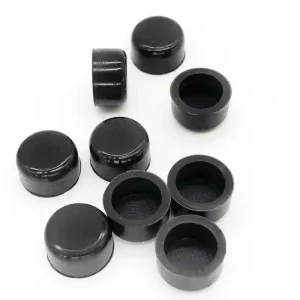 VMQ Round Tube Protective Anti collision Rubber Plug