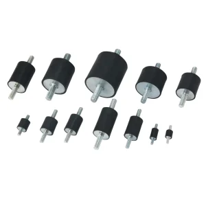 VV-Type Rubber and Metal Shock Absorber with External Screws on Both Ends, Anti-Vibration Mount and Cushion