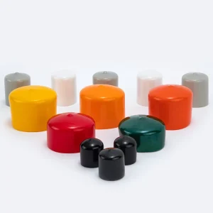 Various Sizes Round Vinyl PVC Flexible Protector Cover Soft Rubber End Caps For Pipe