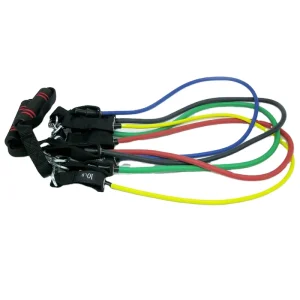 Versatile Elastic Rubber Resistance Bands for Strength Training and Flexibility