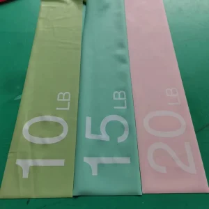 Very Light Resistance Levels Yoga Exercise Physical Therapy Rubber Band Long Resistance Fitness Yoga Workout Bands