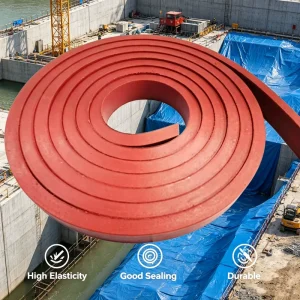 Vulcanized Hydrophilic Bentonite Expansion Waterstop Strip For Basement Foundation and Sewage Plant Construction Joint